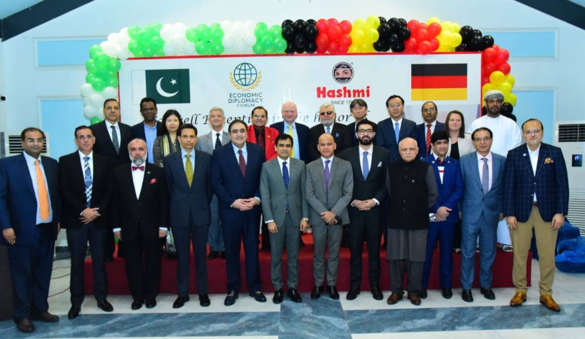 Read more about the article EDF hosted Farewell Reception in the honour of the Consul General of Germany Dr. Rudiger Lotz on 2nd July 2025 at Karachi Gymkhana Club, Karachi